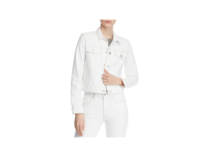 Joe's Jeans Women's Coats & Jackets Denim Jacket - Color: White