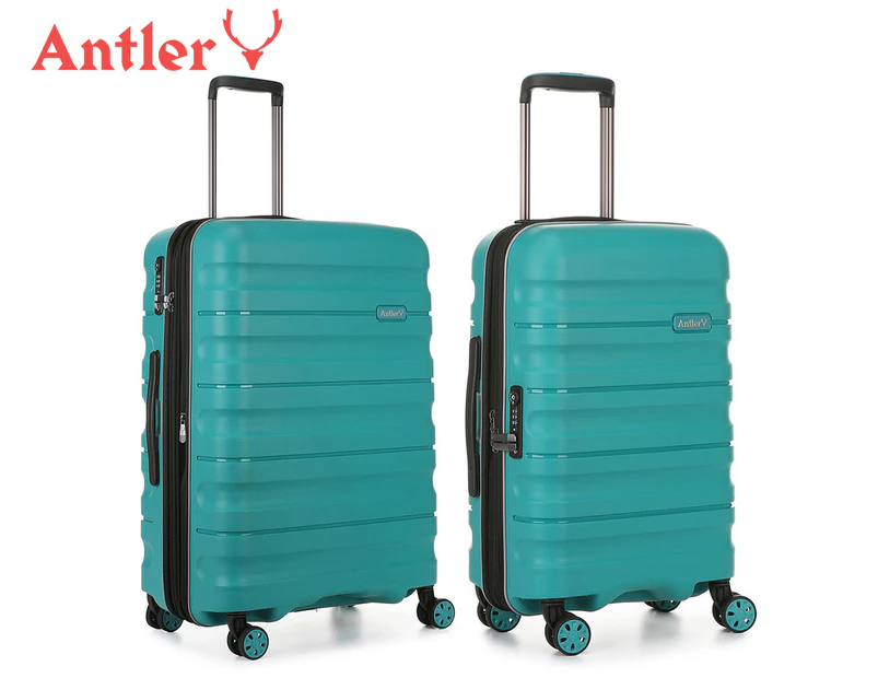 Antler Juno 2 2-Piece Hardcase Luggage/Suitcase Set - Teal