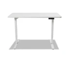 Mason Taylor 1400*600mm Electric Motorised Standing Desk Height Adjust Table White