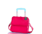 Travel Bag Multi Compartment  - Rose Red