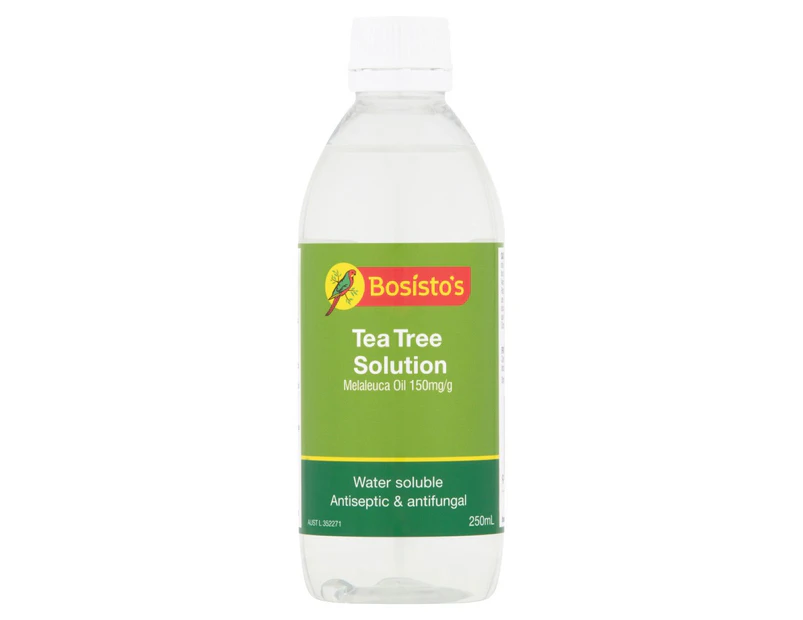 Bosistos Tea Tree Solution 250ml