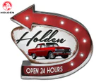 Holden Garage Light Up Sign - Red/White