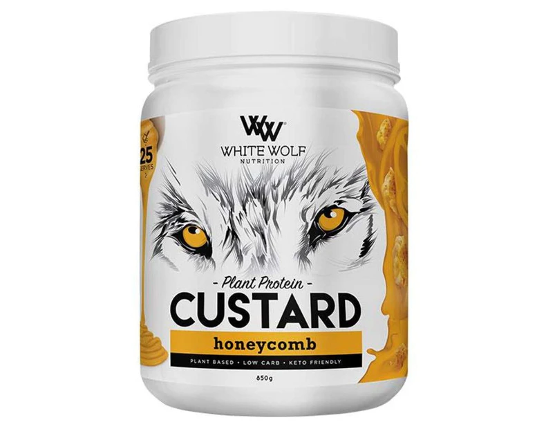 Plant Protein Custard by White Wolf Nutrition - Honeycomb