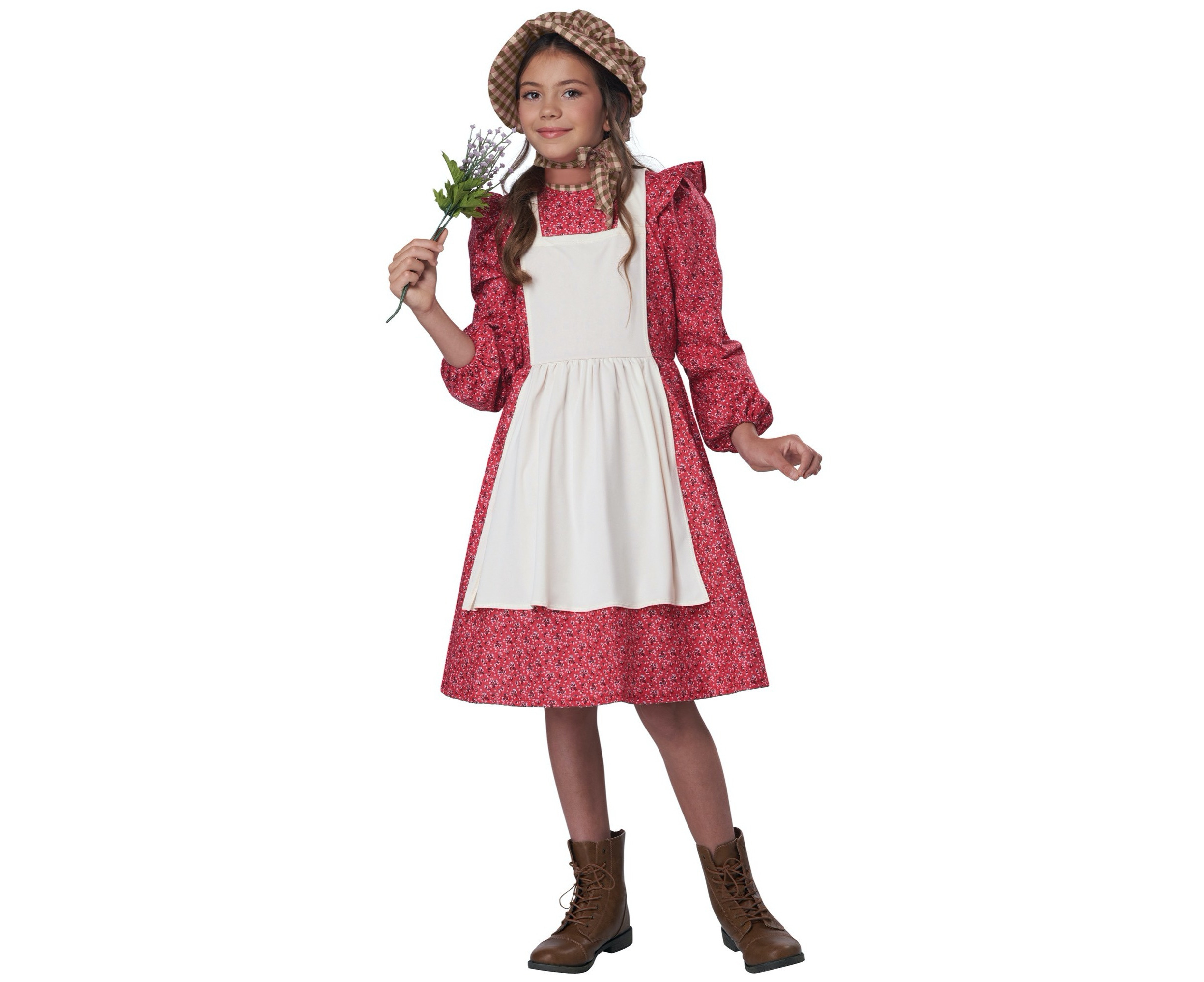 Child Pioneer Girl Costume Large (10-12)