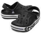 Crocs Toddler/Kids' Bayaband Clog - Black/White