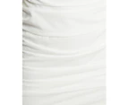 BWLDR Women's Olia Midi Dress - White - Mini Dress