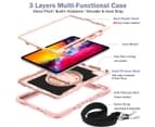 LMW 3-Layer Drop-Proof Protection Case for iPad Air 4 10.9’’/iPad Pro 11 2020-Pink 7
