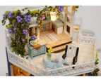 (Look For A Star) - Flever Dollhouse Miniature DIY House Kit Creative Room with Furniture for Romantic Valentine's Gift (Look for A Star)