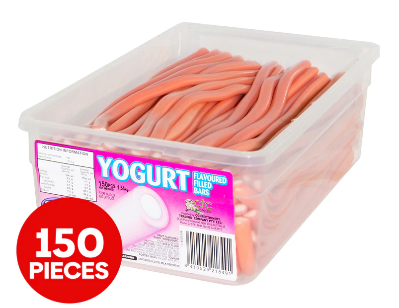 Fini Strawberry Yoghurt Filled Bars 150pk