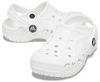 Crocs Toddler/Kids' Baya Clog - White