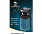 Internal Aquarium Filter 100 for Fish Tanks Up To 100L (Aquatopia)