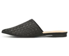 Verali Women's Rose Loafer Slides - Black