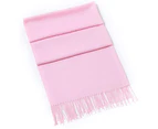 (Hot Pink) - Pashmina Shawls and Wraps Large Scarfs for Women Wedding Party Bridal Long Fashion Solid Shawl Wrap with Fringes