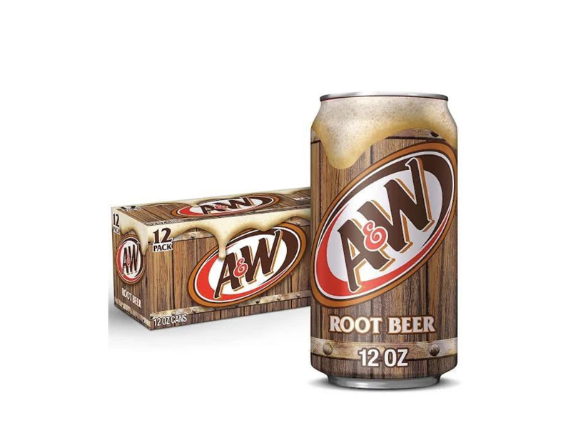 A&W Root Beer 355ml 12 Pack