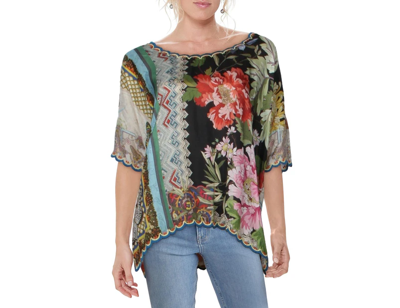 Johnny Was Women's Tops & Blouses Loden - Color: Multi