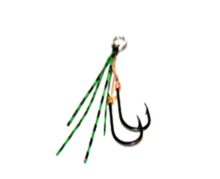 Kegga Stinger Assist Fishing Hooks for Bent Minnow Ecogear ZX VX