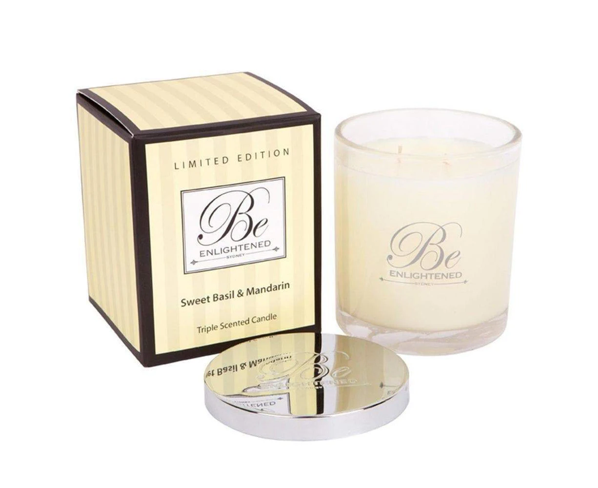 Sweet Basil and Mandarin Candle 400g