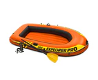Intex 2.44mx1.17m Explorer Pro 300 Inflatable Boat w/ Oars Outdoors/Water14y+