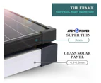 Solar Panel 200W 18.4V Lightweight Folding Kit Caravan 4WD Camping Battery