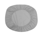 137cmx190cm+35cm Bedding Set Comforter Cover Pillow Cotton Bed Sheet with 2xPillows Bed Sheet Grey