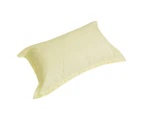 137cmx190cm+35cm Bedding Set Comforter Cover Pillow Cotton Bed Sheet with 2xPillows Bed Sheet Cream