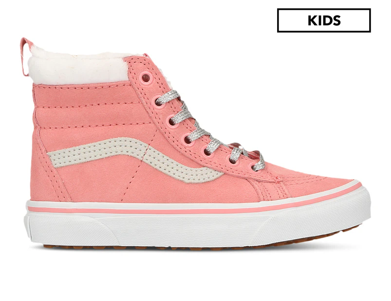 Vans Girls' Sk8-Hi MTE Sneakers - Flamingo Pink/White