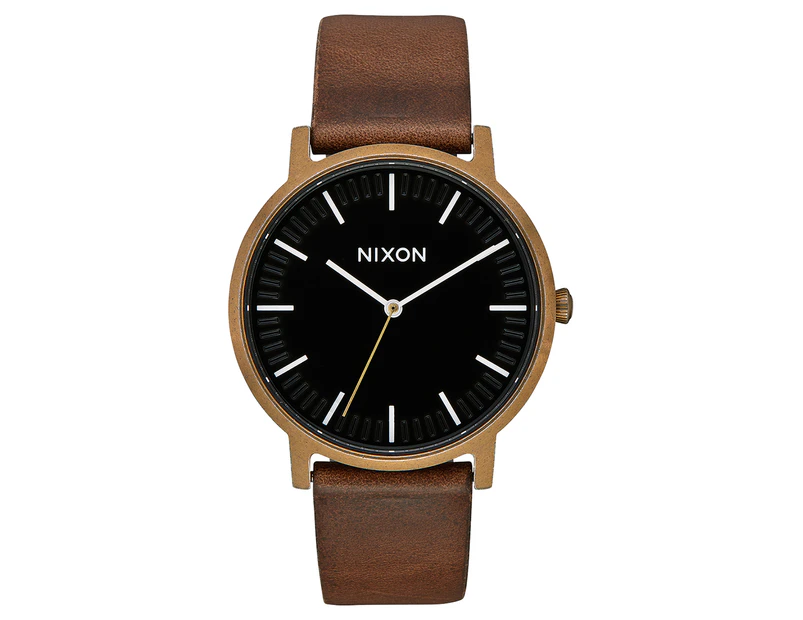 Nixon porter outlet leather 40mm