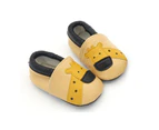 Infant Toddler Baby Soft Sole Leather Shoes - Giraffe