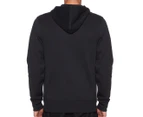 New Balance Men's Core Brushed Fleece Full Zip Hoodie - Black