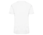 Mister Tee Men's Basketball Clouds Tee / T-Shirt / Tshirt - White
