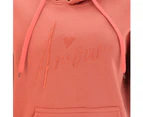 FIL Women's Tracksuit 2pc Set Hoodie Loungewear - Amour/Coral