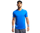 Reebok Men's Workout Ready Polyester Tech Tee / T-Shirt / Tshirt - Vital Blue