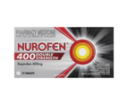 Nurofen Double Strength Pain and Inflammation Relief Tablets 400mg Ibuprofen 12 Pack