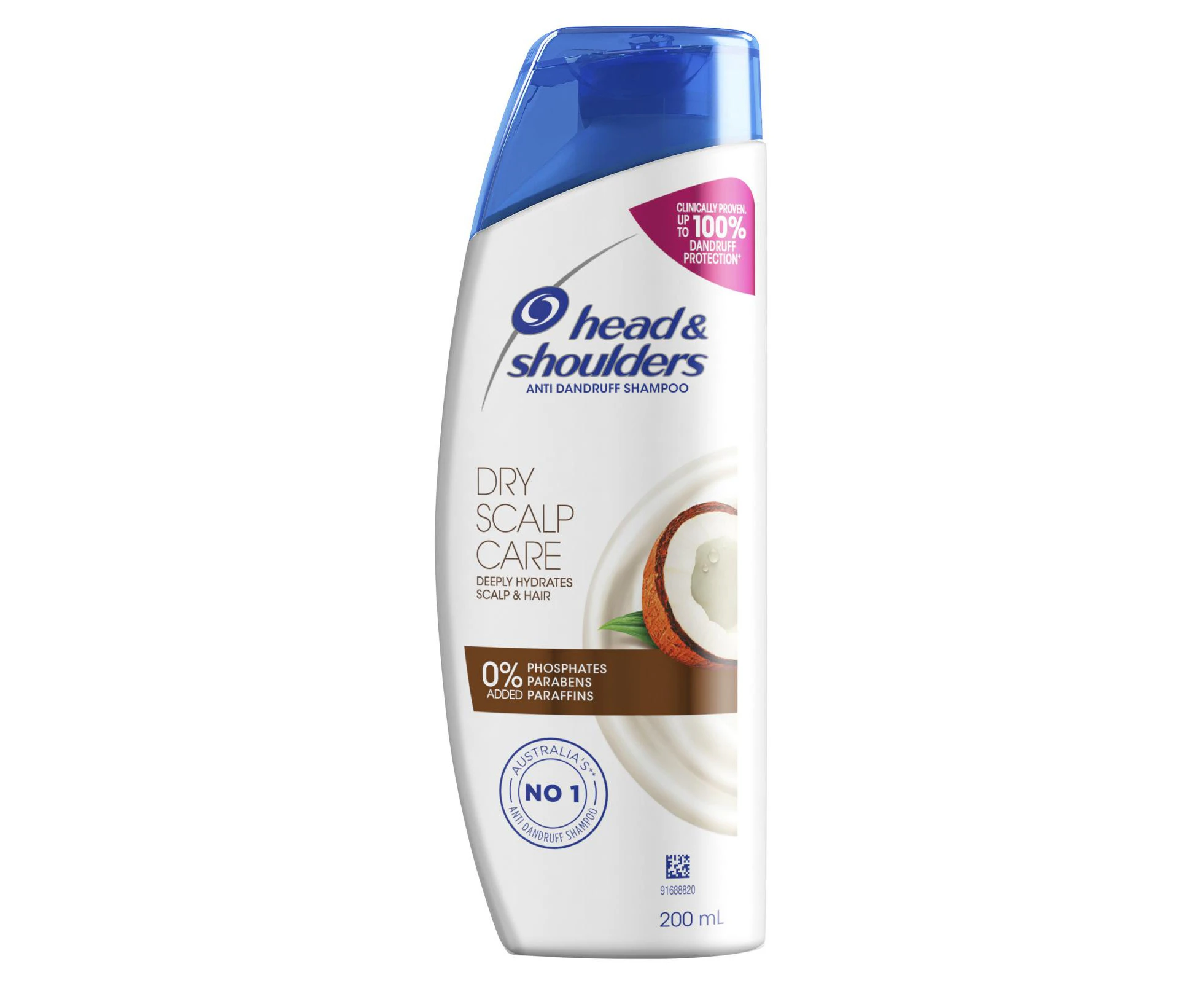 Head & Shoulders Dry Scalp Care Anti Dandruff Shampoo with Coconut Oil for Dry Scalp 200 ml