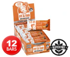 12 x Slim Secrets Fit & Fab Meal Replacement Mini Protein Bars Choc Peanut Caramel Fudge 28g