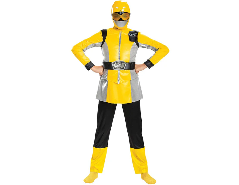 Deluxe Yellow Power Rangers Beast Morpher Girls Costume Girls