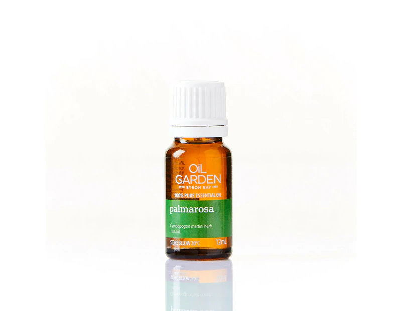 Oil Garden Palmarosa 12mL 100% Pure Essential Oil Therapeutic Aromatherapy Ease