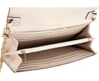 Michael Kors Soho Large Wallet On Chain Crossbody Bag - Light Cream