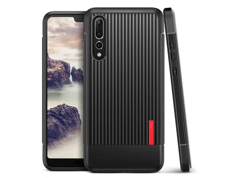 VRS Design Single Fit Soft Case Huawei P20 Pro- Black