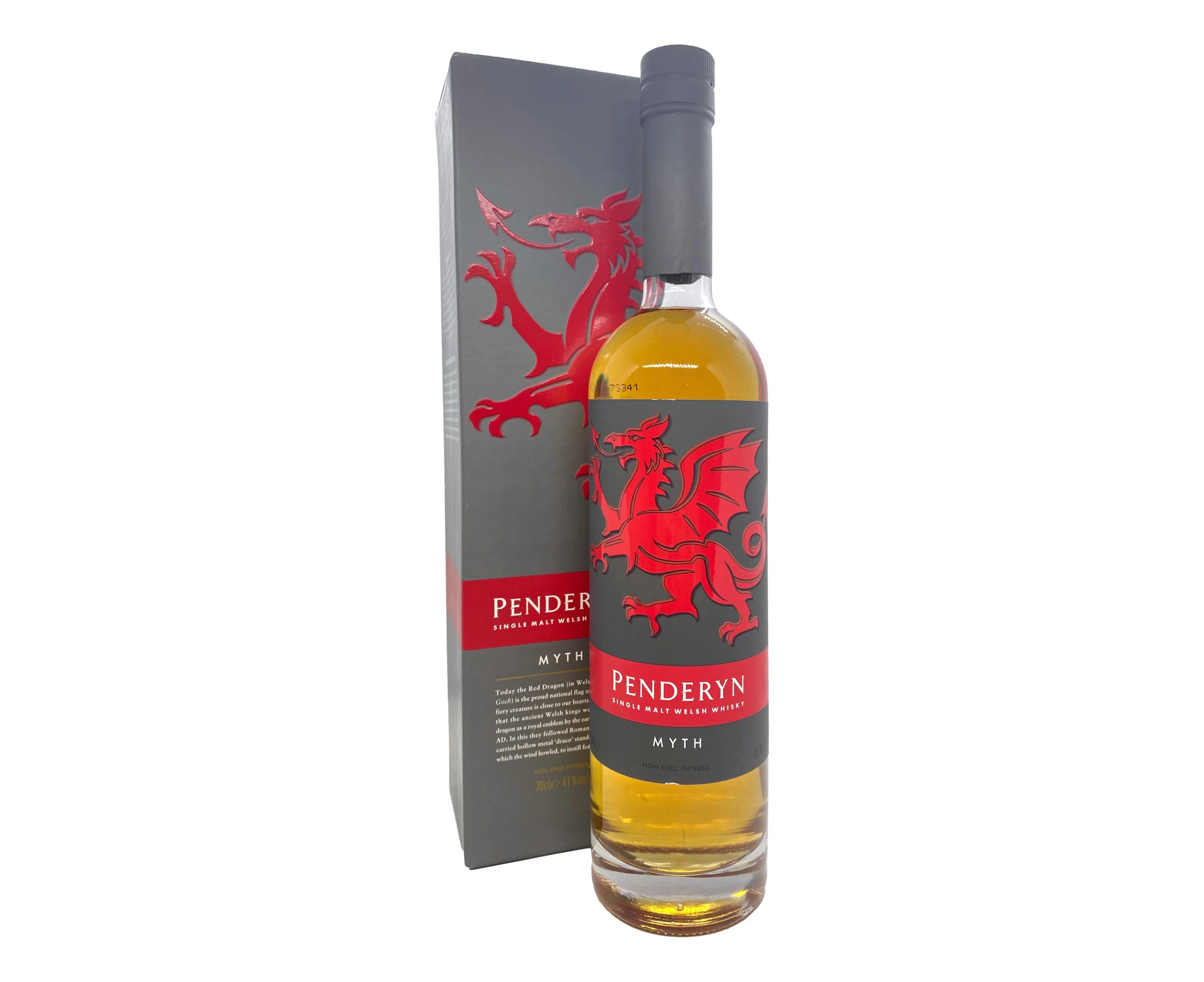 Penderyn Myth Single Malt Welsh Whisky 700mL