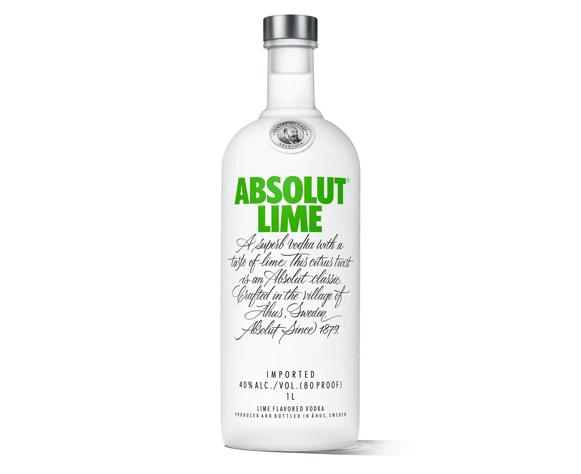 Absolut Lime Vodka 700mL