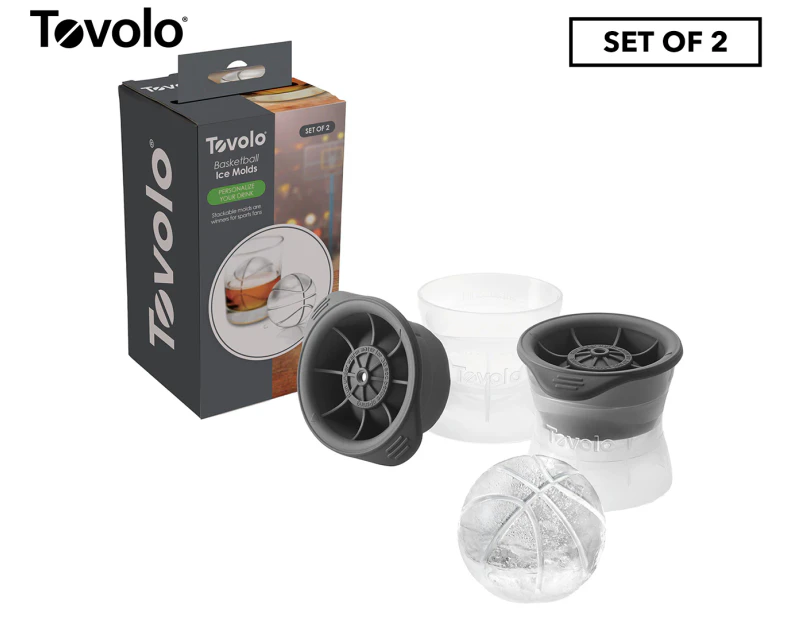 Tovolo Basketball Ice Molds (Set of 2)