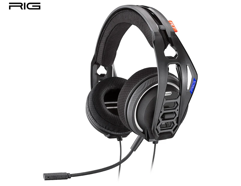 Nacon RIG 400HS Wired Gaming Headset for PlayStation 4 - Black
