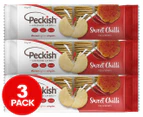 3 x Peckish Flavoured Rice Crackers Sweet Chilli 100g