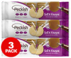 3 x Peckish Flavoured Rice Crackers Salt & Vinegar 100g