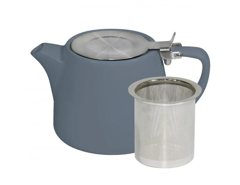 Brew Stackable Teapot 500Ml Steel Blue - Blue