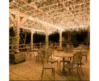 500LED 100M Waterproof Christmas Fairy String Lights For Wedding Garden Party - Warm White