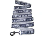 (large) - Pets First Seattle Seahawks Pet Leash, Large