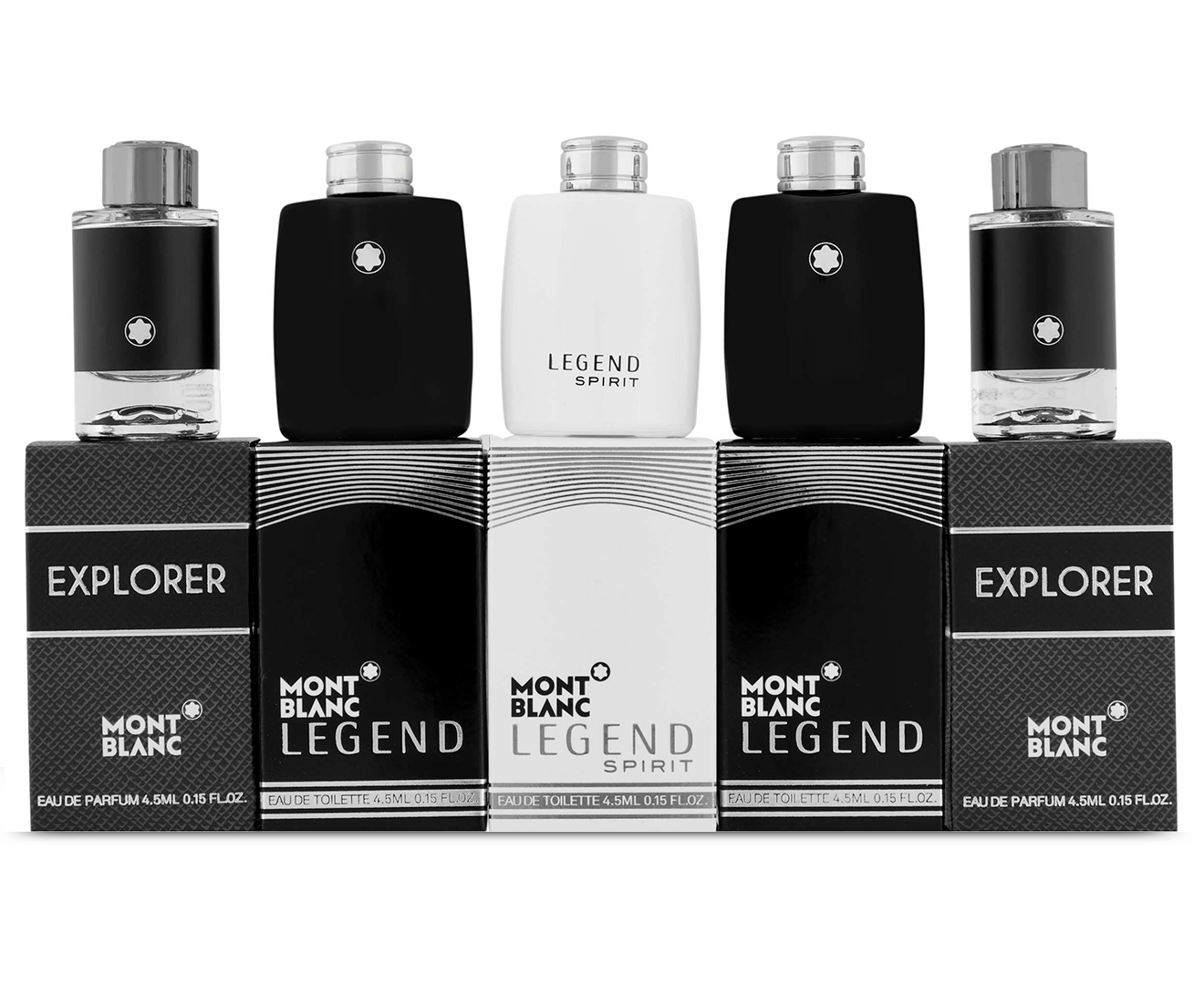 Montblanc Mini Collection For Men 5-Piece Perfume Gift Set 