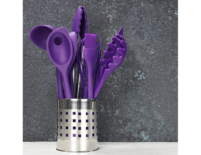 (26cm , Purple) - Chef Craft Premium Silicone Basting Brush, 26cm , Purple
